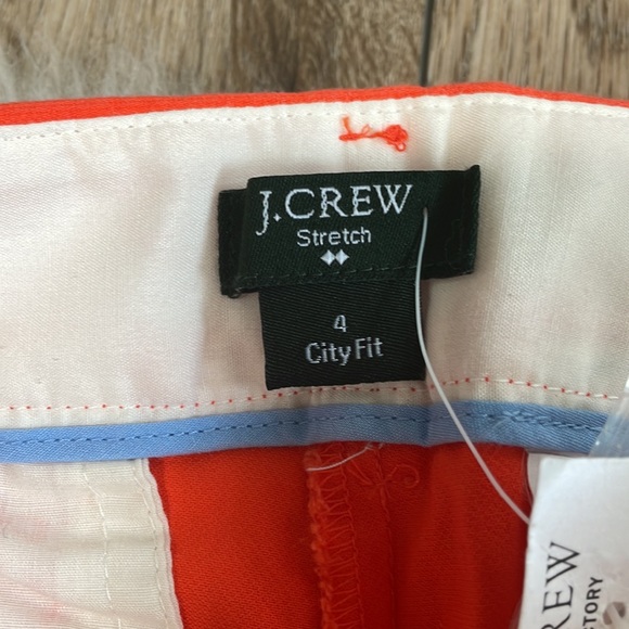 NWT J Crew Skimmer Pant City Fit Size 4 - Picture 4 of 11